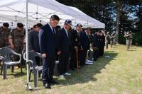 [NSP PHOTO]진안군, 현충일 추념식 거행...국가 유공자 예우 증진