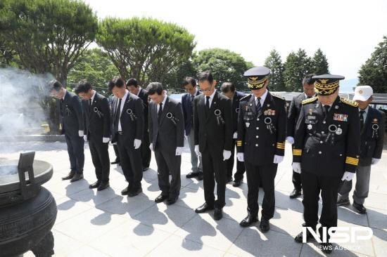 NSP통신-제68회 현충일을 맞이해 순국선열과 호국영령 추념식 (사진 = 광양시청)