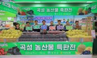 [NSP PHOTO]곡성군, 지역특화작목 판촉행사 개최