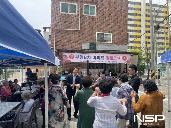 NSP통신-부영2차 아파트 경로 전치 (사진 = 광양시청)