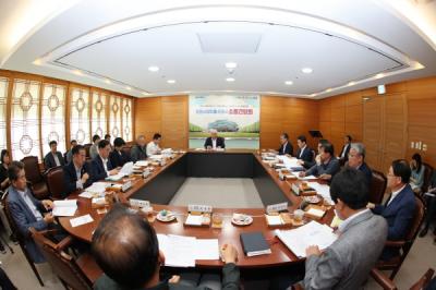 [NSP PHOTO]포항시의회, 포항시와 소통간담회 가져