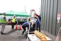 [NSP PHOTO]여수광양항만공사, 밀폐공간 질식사고 대비 구조훈련 실시