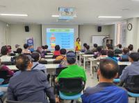 [NSP PHOTO]광양시, 2023년 광영동 노인일자리사업 참여자 안전교육 실시