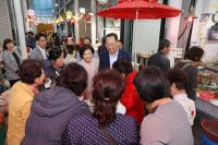 [NSP PHOTO]해남군, 새로운 명소로 거듭난 멋과 맛 담아 확 바뀐 전통시장