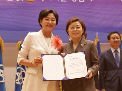 [NSP PHOTO]김정재 국회의원, 한국여성유권자연맹 선정 우수국회의원상 수상