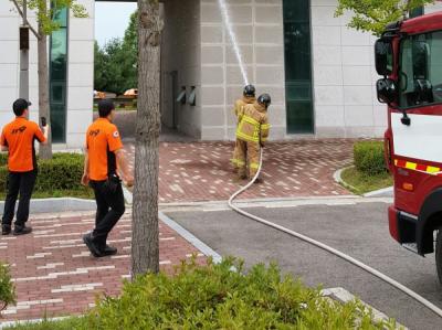 [NSP PHOTO]GH, 안성소방서와 화재대응 합동소방훈련 실시…안전사고 예방 만전을 기할 것