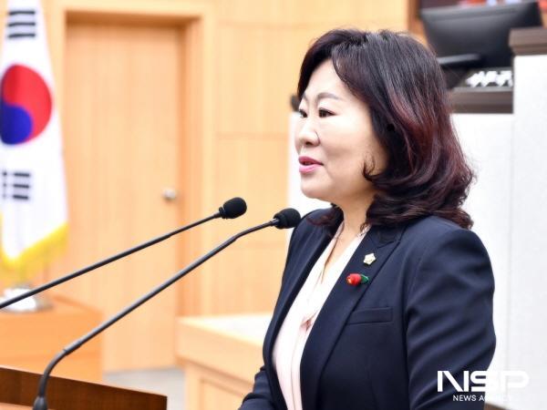 NSP통신-여수시의회 정신출 의원이 제229회 정례회에서 시정 질문을 하고 있다. (사진 = 여수시의회)