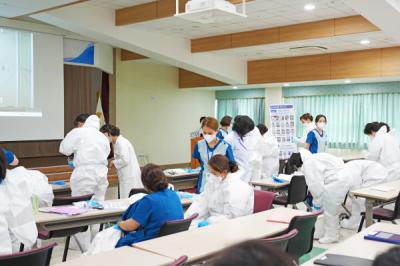 [NSP PHOTO]포항성모병원, 2023년 유행성 감염병 위기대응 도상훈련 실시