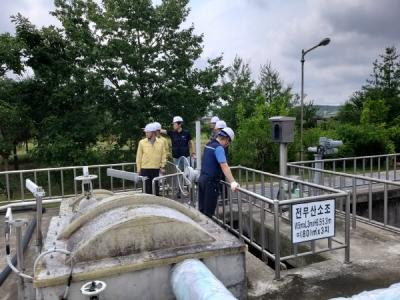 [NSP PHOTO]의성군 하수도분야 국가안전대진단 실시