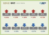 [NSP PHOTO][업앤다운]제약주 상승…경보제약·부광약품↑