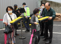 [NSP PHOTO]여수상의, 장바구니 카트 400개 무료 나눔 펼쳐