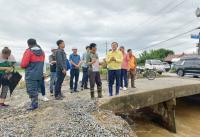 [NSP PHOTO]담양군 이병노 군수, 28일 집중 호우 피해지역 현장점검 실시