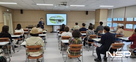 NSP통신-전흥남 교수가 근현대 남도 문학 강연 (사진 = 광양시청)