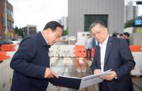[NSP NEWS Image]이권재 오산시장, 이한준 LH사장에 교통현안 협조 요청
