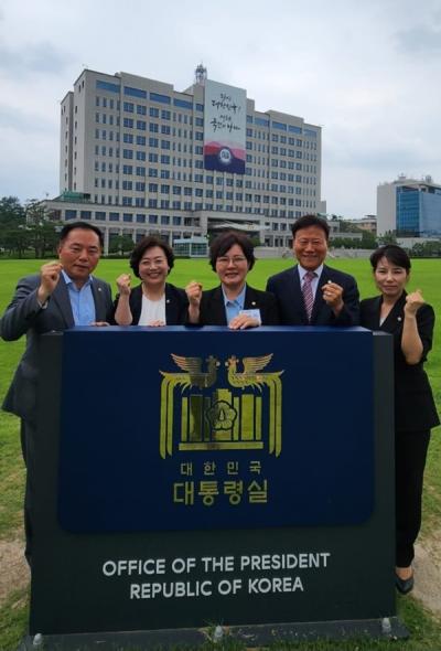 [NSP PHOTO]조수진 의원, 양천갑 국민의힘 핵심 당직자와 용산 대통령실 방문·간담회 진행