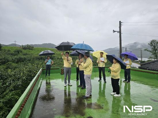 NSP통신-주순선 부시장 진상 비촌마을, 지계마을 방문 점검 (사진 = 광양시청)
