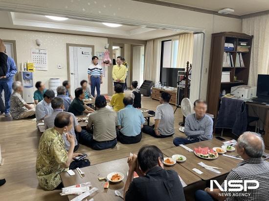 NSP통신-초복 맞아 어버이집 찾은 정인화 광양시장 인사말 (사진 = 광양시청)
