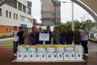 [NSP PHOTO]세방 광양지사, 취약계층 쌀 후원