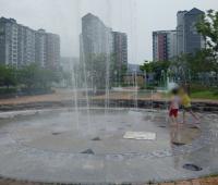 [NSP PHOTO]광양시, 도시공원 물놀이형 수경시설 가동 무더위 극복