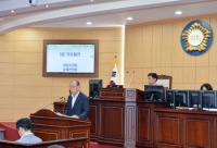 [NSP PHOTO]송재천 광양시의원, 제320회 임시회 제2차 본회의서 5분 자유발언