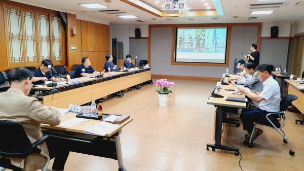 NSP통신-지난 18일 경산시는 경산특화 임상데이터 기반 의료재활 웨어러블 로봇개발 및 상용화 전략수립 연구용역 중간보고회를 개최했다. (사진 = 경산시)