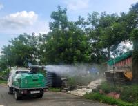 [NSP PHOTO]담양군, 집중호우 이후 방역 취약지역 집중 방역 실시