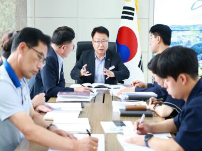 [NSP PHOTO]울진군, 정책홍보관 7월 2차 정책회의 개최