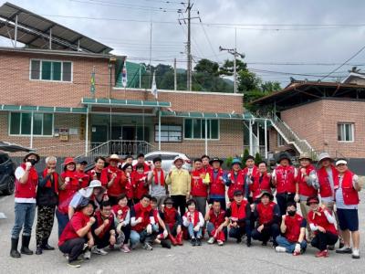 [NSP PHOTO]경기도의회 국힘, 여주시 산북면 일대 수해복구 활동 전개