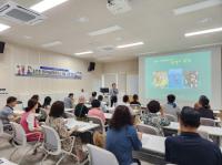 [NSP PHOTO]광양금호도서관, 4개월간의 예술(미술) 특강 성황리에 마쳐