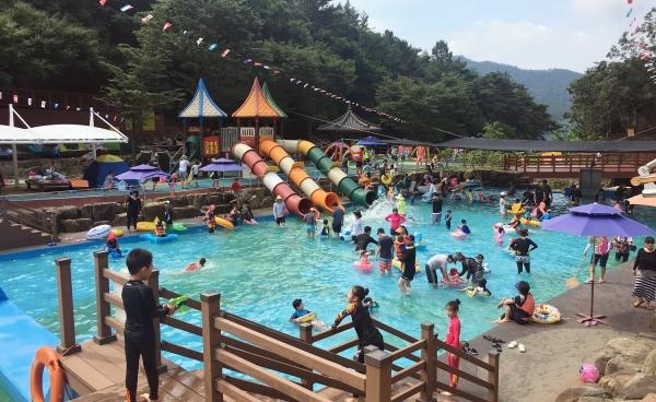 NSP통신-나주 금성산 생태 물놀이장. (사진 = 나주시)