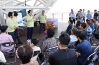 [NSP PHOTO]강진군, 본격 가마솥더위 기승 속 바다 수온 상승 피해 예방 비상