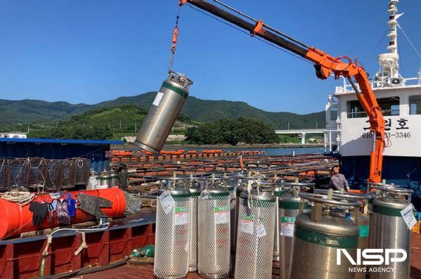 NSP통신-여수시가 폭염으로 수온상승이 지속될 경우 액화산소 공급기를 가동해 줄 것을 당부했다. (사진 = 여수시)