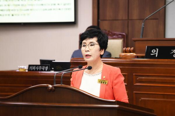 NSP통신-자유발언을 하고 있는 장경순 의원[사진=순천시의회]