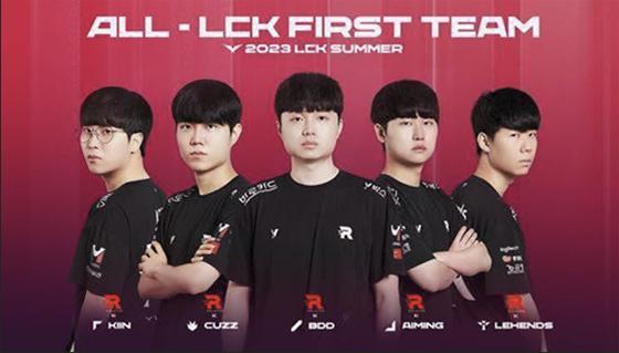 [NSP PHOTO]KT 롤스터 올 LCK 퍼스트 팀으로 선정