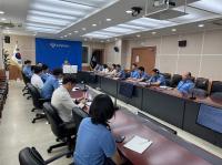 [NSP PHOTO]군산해경, 태풍 카눈 대비 지역구조본부 가동