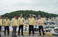 [NSP PHOTO]박홍률 목포시장, 제6호 태풍 카눈대비 현장점검 나서