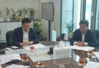 [NSP PHOTO]정인화 광양시장, 한전 부사장 만나 현안 사업 건의