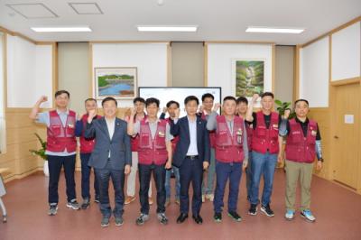 [NSP PHOTO]광양시의회, 전국플랜트건설노조 관계자 간담회 개최