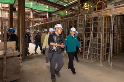 [NSP PHOTO]오병권 경기도 행정1부지사, 하남시 오피스텔 건설현장 점검