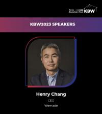 [NSP PHOTO]위메이드 장현국 대표, KBW2023 임팩트서 키노트 발표