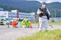 [NSP PHOTO]여수시, 항만방호·생물테러 대응 을지연습 실제훈련 실시
