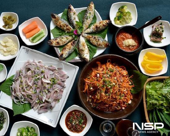 NSP통신-전어 한상 차림 (사진 = 광양시청)