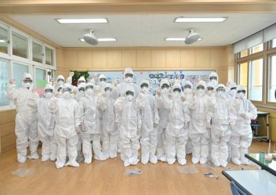[NSP PHOTO]임종식 경북교육감, 원전시설 인근학교 보호·대피 훈련 참관