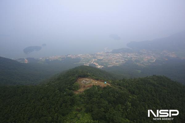 NSP통신-여수 돌산도 봉수 유적이 국가지정문화재 사적으로 지정될 전망이다. (사진 = 여수시)