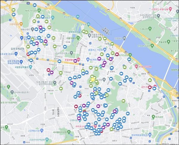 NSP통신-강서구 공공 CCTV 현황도 (사진 = 강서구)