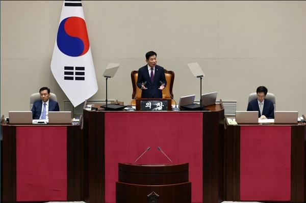 [NSP PHOTO]김진표 국회의장 정기국회, 유종의 미 거둘 수 있게 준비해달라