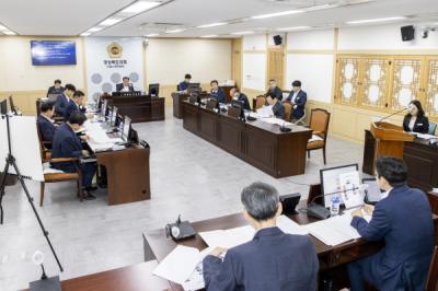 [NSP PHOTO]경북도의회 건설소방위, 23년도 제2회 추가경정 예산안 심사