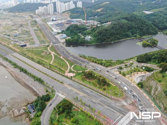 NSP통신-2ha이상 차단숲 조성 (사진 = 광양시청)