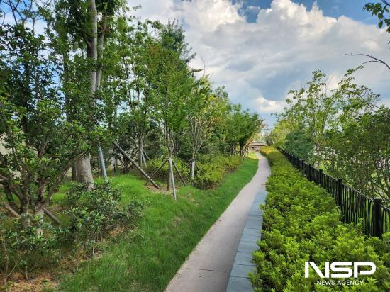 NSP통신-생활권 녹지 조성 후 전경 (사진 = 광양시청)