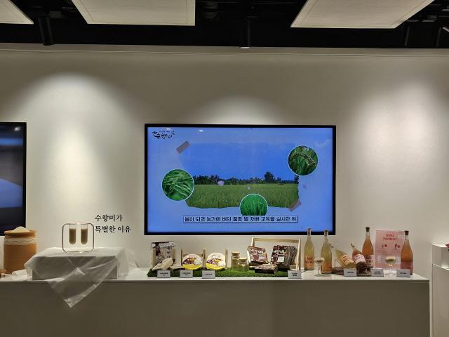 -수향미 전시 모습 사진 화성시